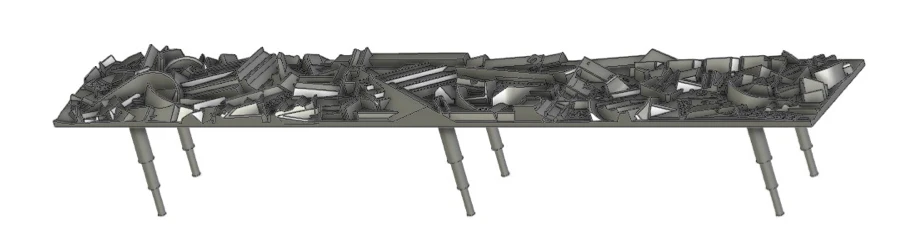 Athearn Genesis G76717 HO Scale NSC 6400 Gondola With Load Murphy MRRC 4312 4 Athearn Genesis G76717 HO Scale NSC 6400 Gondola With Load Murphy MRRC 4312 - Image 4