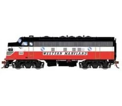 Athearn Genesis G19553 HO Scale F7A Western Maryland WM 52 DCC Sound