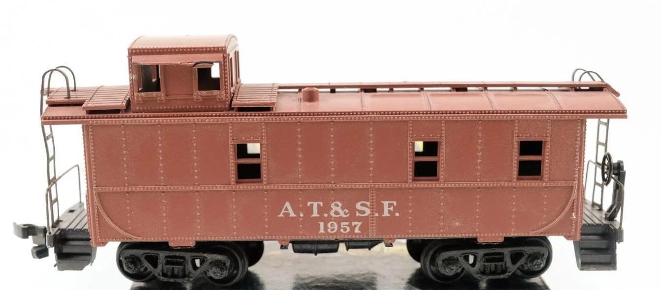 Athearn 1250 HO Scale Cupola Caboose (Blue Box Kit) Santa Fe ATSF 1643 - NOS 1 Athearn 1250 HO Scale Cupola Caboose (Blue Box Kit) Santa Fe ATSF 1643 - NOS