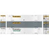 Athearn 17755 N Scale 53' CIMC Intermodal Container JB Hunt #2 3-Pack