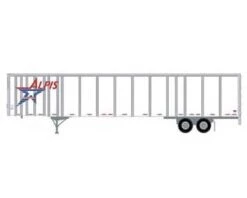 Athearn 72826 HO Scale 53' Wabash Duraplate Trailer Alpis F38402