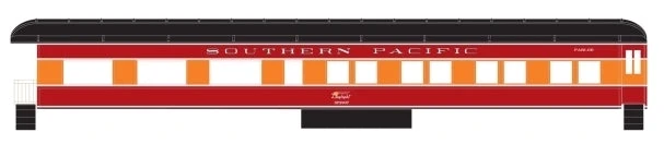 Athearn 78789 HO Scale Heavyweight Passenger Car Observation Southern Pacific DaylightSP 2907 - NO 1 Athearn 78789 HO Scale Heavyweight Passenger Car Observation Southern Pacific DaylightSP 2907 - NO
