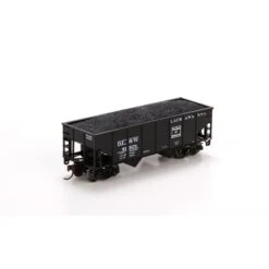 Athearn 79509 HO Scale 34' 2 Bay Open Hopper Lackawanna DL&W 81826 - NOS