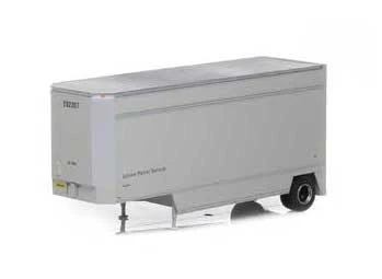 Athearn 90203 HO Scale 28' Drop Sill Parcel Trailer UPS No Shield 292267 1 Athearn 90203 HO Scale 28' Drop Sill Parcel Trailer UPS No Shield 292267