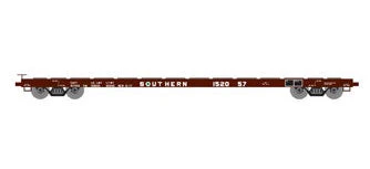Athearn 92681 HO Scale 60' Flatcar Southern SOU 152057 1 Athearn 92681 HO Scale 60' Flatcar Southern SOU 152057