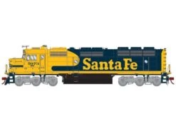 Athearn Genesis G18270 HO Scale EMD F45u Rebuilt Fanta Fe ATSF/MKM 5973 DC