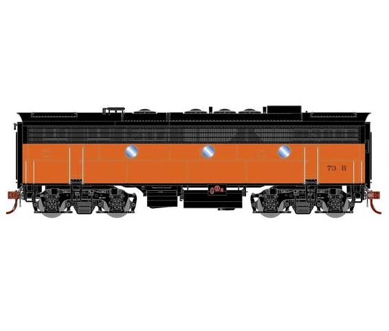 Athearn Genesis G19604 HO Scale EMD F7B Milwaukee Road MILW 73B DC 1 Athearn Genesis G19604 HO Scale EMD F7B Milwaukee Road MILW 73B DC