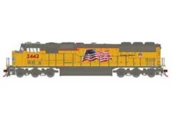 Athearn Genesis G8422 HO Scale EMD SD60 Diesel Union Pacific (Flag) UP 2442