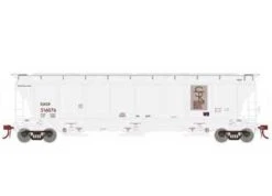 Athearn Genesis G89945 HO Scale Trinity 3 Bay Covered Hopper Ex-SIRX GACX 516076