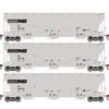 Athearn Genesis G89963 HO Scale Trinity 3 Bay Covered Hopper Norfolk Southern NS 3 Pack #1