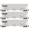 Athearn Genesis G89964 HO Scale Trinity 3 Bay Covered Hopper Norfolk Southern NS 3 Pack #2