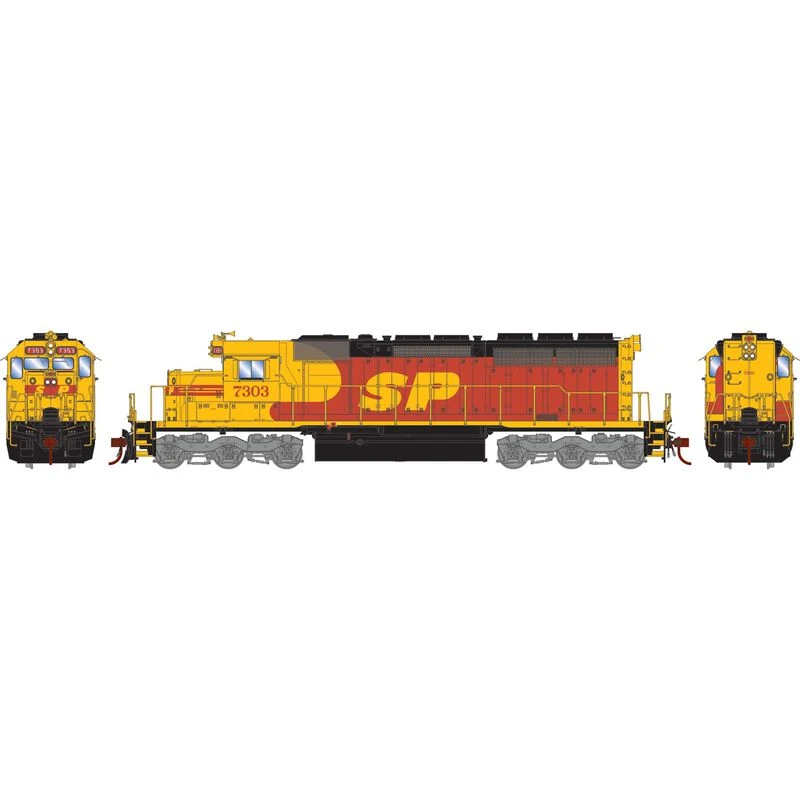 Athearn RTR 73733 HO Scale EMD SD40 Southern Pacific SP "Kodachrome" 7303 DCC & Sound 2 Athearn RTR 73733 HO Scale EMD SD40 Southern Pacific SP "Kodachrome" 7303 DCC & Sound - Image 2