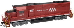 Atlas 10000972 HO Scale EMD GP40-2 Vermont Railway VTR 303 - Like New USED