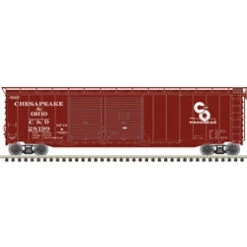 Atlas 20006574 HO Scale 50' Postwar Boxcar Chesapeake & Ohio C&O 28138
