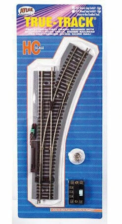 Atlas 481 HO Scale True-Track - Remote Snap-Switch - Right Hand