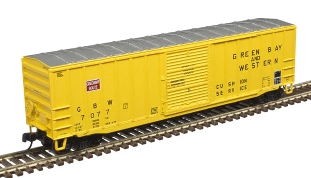 Atlas 50004277 N Scale 50'6" Boxcar Green Bay And Western GBW 7038 1 Atlas 50004277 N Scale 50'6" Boxcar Green Bay And Western GBW 7038