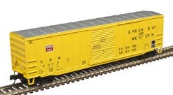 Atlas 50004278 N Scale 50'6" Boxcar Green Bay And Western GBW 7077