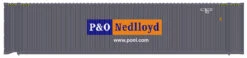 Atlas 50004981 N Scale 45' Intermodal Container 3-Pack P&O Nedlloyd #1