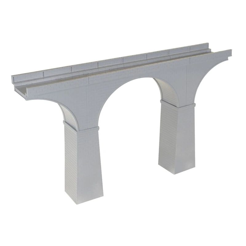 Atlas 70000223 HO Scale Single Track Concrete Viaduct Kit 1 Atlas 70000223 HO Scale Single Track Concrete Viaduct Kit