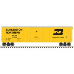 Atlas Master 20007018 HO Scale 50' Plug Door Boxcar Burlington Northern RBBN 64022