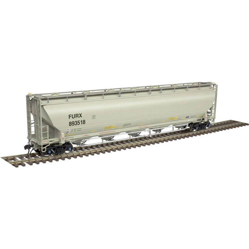 Atlas Master Plus 20005180 HO Scale Trinity 5660 Covered Hopper First Union Rail FURX 893528 1 Atlas Master Plus 20005180 HO Scale Trinity 5660 Covered Hopper First Union Rail FURX 893528
