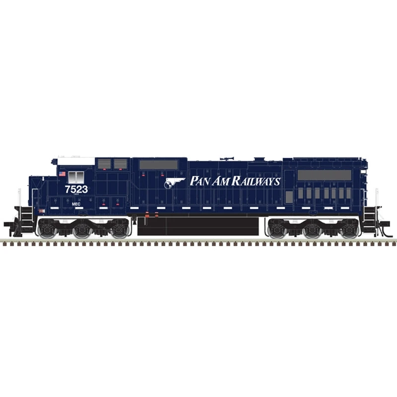Atlas Silver 10004186 HO Scale GE Dash 8-40C Pan Am MEC 7585 1 Atlas Silver 10004186 HO Scale GE Dash 8-40C Pan Am MEC 7585
