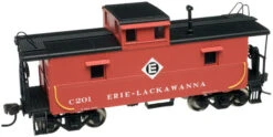 Atlas Trainman 11328 HO Scale Cupola Caboose Erie Lackawanna C201 - NOS