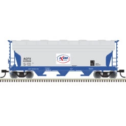 Atlas Trainman 20006510 HO Scale ACF 3560 Covered Hopper Kerr-McGee ACFX 63506