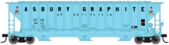 Atlas Trainman 50004706 N Scale Thrall 4750 Covered Hopper Asbury Graphite UCTX 45121