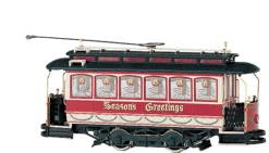 Bachmann 25127 On30 Scale Closed Street Car Christmas Seasons Greetings - NOS