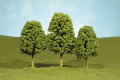 Bachmann 32006 SceneScapes 3-4" Deciduous Trees 3 Pack