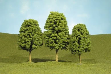 Bachmann 32006 SceneScapes 3-4" Deciduous Trees 3 Pack 1 Bachmann 32006 SceneScapes 3-4" Deciduous Trees 3 Pack