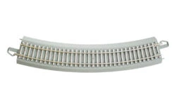 Bachmann 44703 HO Scale E-Z Track 22" Radius Curve With Concrete Ties 4 Pack