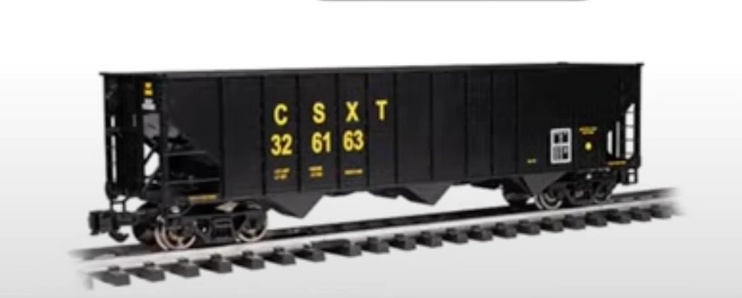 Bachmann Big Hauler 93654 G Scale (1:29) 100 Ton 3 Bay Hopper CSX 326170 1 Bachmann Big Hauler 93654 G Scale (1:29) 100 Ton 3 Bay Hopper CSX 326170