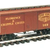 Bachmann Big Hauler 95344 G Scale "L" 20' Boxcar F&CC - NOS