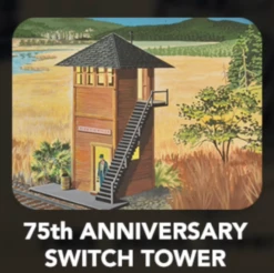 Bachmann Plasticville 45197 HO Scale 75th Anniversary Switch Tower Kit