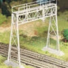 Bachmann Plasticville 45623 O Scale Silver Overhead Signal Bridge Kit