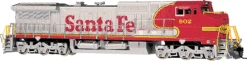 Bachmann Spectrum 86005 HO Scale GE Dash 8-40C Diesel Santa Fe ATSF 802 - USED -Alas Train Model Shop bachmann spectrum 86005 ho scale ge dash 8 40c diesel santa fe atsf 802 used