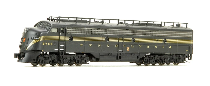 BLI 457 HO Scale EMD E8A Diesel Brunswick PRR 5765 DCC QSI Sound - Like New USED 1 BLI 457 HO Scale EMD E8A Diesel Brunswick PRR 5765 DCC QSI Sound - Like New USED