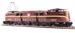 BLI 6368 HO Scale GG1 Electric Pennsylvania Tuscan Single Stripe PRR 4907 DCC Sound 5 BLI 6368 HO Scale GG1 Electric Pennsylvania Tuscan Single Stripe PRR 4907 DCC Sound -Alas Train Model Shop bli 6368 ho scale gg1 electric pennsylvania tuscan single stripe prr 4907 dcc sound 3