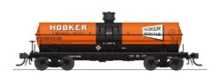BLI 7676 HO Scale 6000 Gallon Tank Car "Billboard" Hooker HOKX 2 Pack