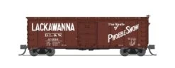 BLI (Broadway Limited Imports) 7272 N Scale 40' NYC Boxcar 1950's Variety Set C (NYC, RDG, DLW, NB) -Alas Train Model Shop bli broadway limited imports 7272 n scale 40 nyc boxcar 1950s variety set c nyc rdg dlw nb 3
