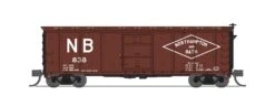 BLI (Broadway Limited Imports) 7272 N Scale 40' NYC Boxcar 1950's Variety Set C (NYC, RDG, DLW, NB) -Alas Train Model Shop bli broadway limited imports 7272 n scale 40 nyc boxcar 1950s variety set c nyc rdg dlw nb 4