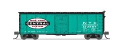 BLI (Broadway Limited Imports) 7281 N Scale 40' USRA Boxcar New York Central Jade Green NYC 2 Pack