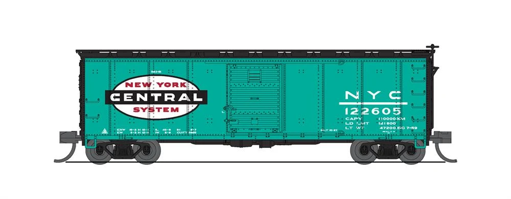 BLI (Broadway Limited Imports) 7281 N Scale 40' USRA Boxcar New York Central Jade Green NYC 2 Pack 1 BLI (Broadway Limited Imports) 7281 N Scale 40' USRA Boxcar New York Central Jade Green NYC 2 Pack