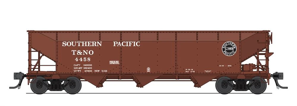 Broadway Limited Imports 7377 HO Scale AAR 70 Ton Triple Hopper Southern Pacific SP / T&NO 4 Pack 1 Broadway Limited Imports 7377 HO Scale AAR 70 Ton Triple Hopper Southern Pacific SP / T&NO 4 Pack