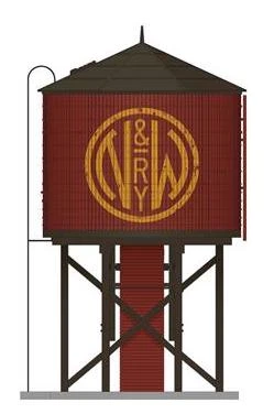 Broadway Limited Imports 7920 HO Scale Wood Water Tower - Norfolk & Western N&W (Operating/Sound) 1 Broadway Limited Imports 7920 HO Scale Wood Water Tower - Norfolk & Western N&W (Operating/Sound)