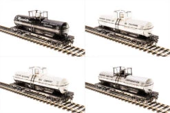 BLI (Broadway Limited Imports) 6127 6,000 Gallon Tank Private Roads #B 4 Pack