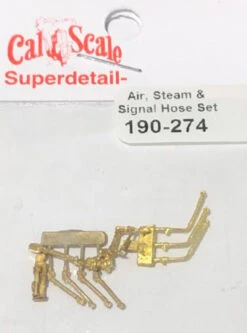 Cal Scale Superdetail AH-274 HO Scale Passenger Air, Signal, Steam Lines For Loco & Tender