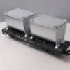 LGB 4086 G Scale Flatcar With Ore Containers White Pass And Yukon WP&Y 462 - NOS